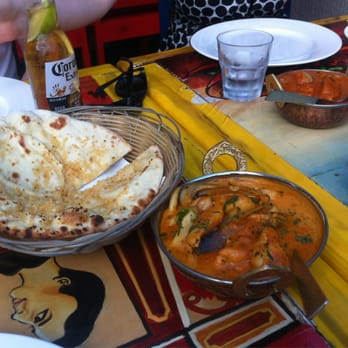 Indiyum Restaurant - Seafood Korma with rice! - Indian Near Me - Caloundra, QLD