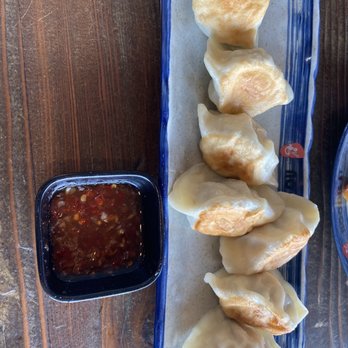 Noodle St - Pork and Shrimp dumplings - Noodles Near Me - Fullerton, California Noodle St - Pork and Shrimp dumplings - Noodles Near Me - Fullerton, California