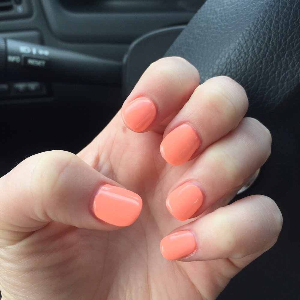 Nails On Neil - Love my "soft orange" nails - Nail Salons Near Me - Columbus, Ohio Nails On Neil - Love my "soft orange" nails - Nail Salons Near Me - Columbus, Ohio