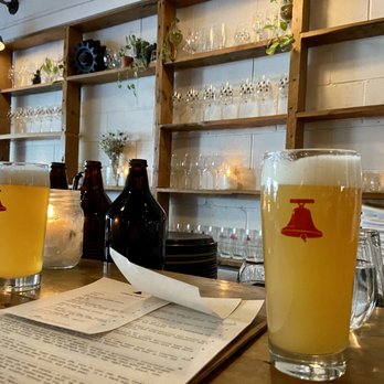 Bellwoods Brewery - Beers at the bar - Breweries Near Me - Toronto, Ontario