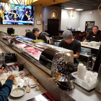 Sushi House - customers at the sushi bar - Sushi Bars Near Me - Fayetteville, North Carolina Sushi House - customers at the sushi bar - Sushi Bars Near Me - Fayetteville, North Carolina