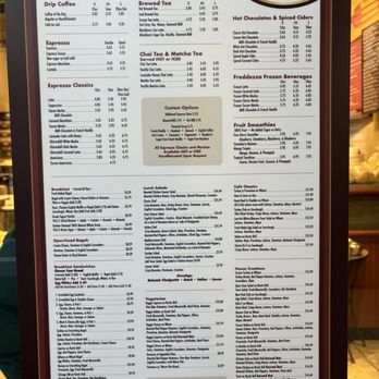 Tuscany Coffee & Deli - Menu as of Feb 25 - Coffee & Tea Near Me - Denver, Colorado