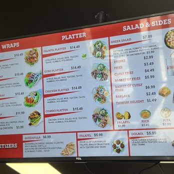 Falafel Corner - Menu - Mediterranean Near Me - Folsom, California