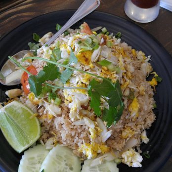 Sip Saam Thai - Crab fried rice with real crab...yummm - Thai Near Me - Austin, Texas