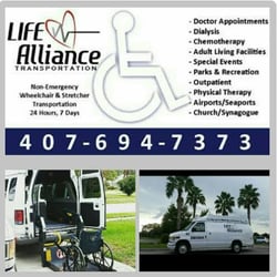 Life Alliance, Inc - Life Alliance is a supplier of quality non-emergency transportation specifically wheelchair and stretcher.