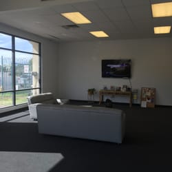 Nice roomy waiting room. It's great if you have to wait a while for your car and also lots of shops around to explore, it's Vegas Chinatown!