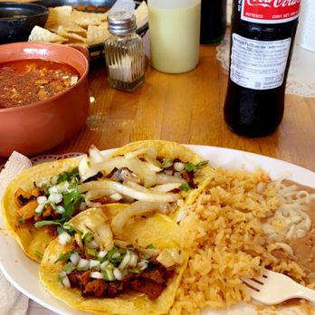 Rice Pot Express - a plate of tacos and a bottle of coke - Asian Fusion Near Me - Hickory Creek, Texas Rice Pot Express - a plate of tacos and a bottle of coke - Asian Fusion Near Me - Hickory Creek, Texas