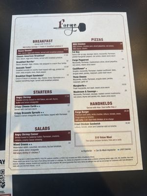 Menu photo 5 Forge Pizza Oakland, CA