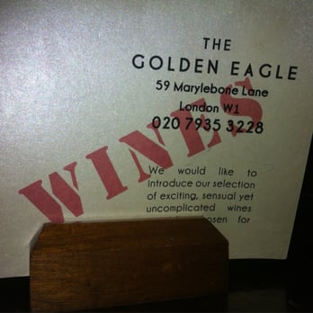 Golden Eagle - Pubs Near Me - London, XGL Golden Eagle - Pubs Near Me - London, XGL
