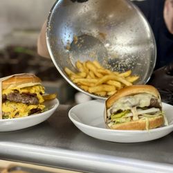 Whiskey C Kitchen + Bar - Smoking Triple B + Double Bacon Cheeseburger