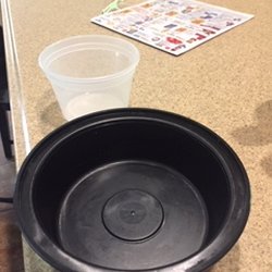Rice 'N Beans - Pics of take out containers mentioned in review
