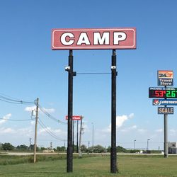 Mid-America Camp Inn - Sign from Interstate 70