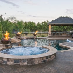 Epik Pools - Ridge Lake Shores - Preparing for the photo shoot.
