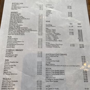 Avenida Restaurant - 9/26/22. Menu 3 - Filipino Near Me - San Mateo, California