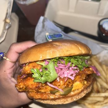 Burger Point - Hot Chicken Burger Combo - Burgers Near Me - South Gate, California Burger Point - Hot Chicken Burger Combo - Burgers Near Me - South Gate, California