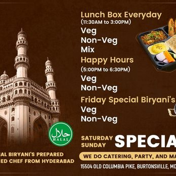 Biryani Joint - a menu for lunch - Indian Near Me - Burtonsville, Maryland Biryani Joint - a menu for lunch - Indian Near Me - Burtonsville, Maryland