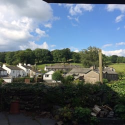 Tower Bank Arms - View from the garden.
