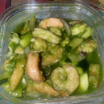 El Super - a bowl of shrimp and cucumbers - Grocery Near Me - Los Angeles, California El Super - a bowl of shrimp and cucumbers - Grocery Near Me - Los Angeles, California