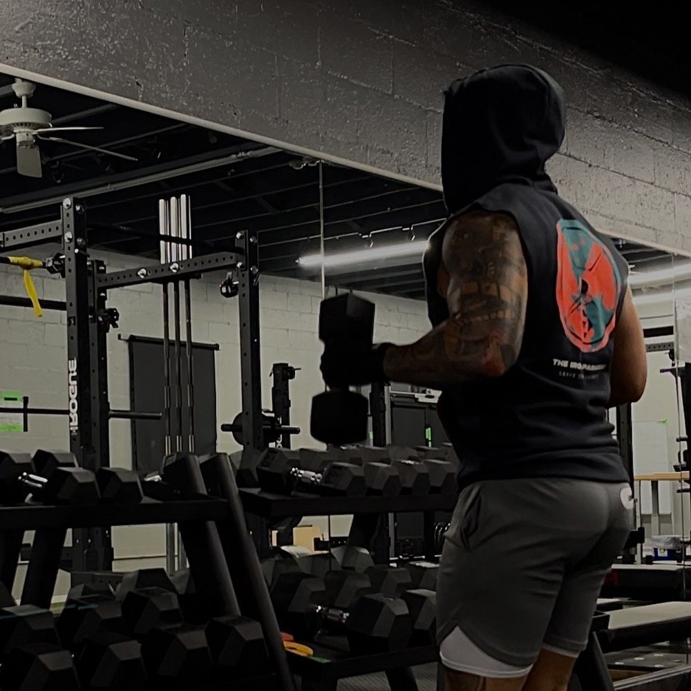 Free weights area