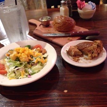 Saltgrass Steak House - Digging the bread and salad - Steakhouses Near Me - Austin, Texas Saltgrass Steak House - Digging the bread and salad - Steakhouses Near Me - Austin, Texas