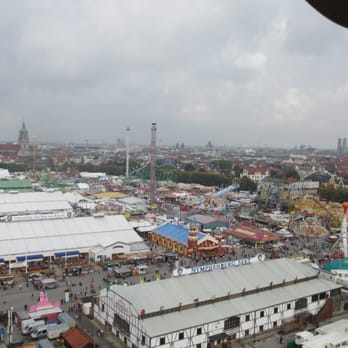 Oktoberfest - From the Ferris Wheel - Fun Fair Near Me - Munich, BY Oktoberfest - From the Ferris Wheel - Fun Fair Near Me - Munich, BY