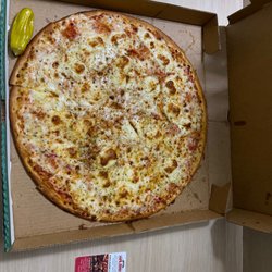 Papa Johns Pizza - Cheese Crisp Pizza