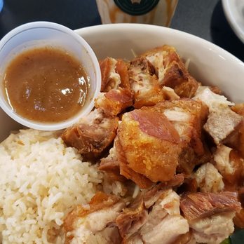 West Hill Deli - Crispy pork bowl (lechon) - New American Near Me - Auburn, Washington West Hill Deli - Crispy pork bowl (lechon) - New American Near Me - Auburn, Washington