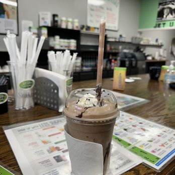 JET UP Nutrition - Dirty Monkey shake - Nutritionists Near Me - Greensboro, North Carolina JET UP Nutrition - Dirty Monkey shake - Nutritionists Near Me - Greensboro, North Carolina