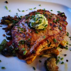 Camping Reutte - Steak mit gegrilltem Gemüse