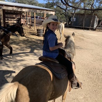 Hollow Tree Ranch - My daughter on Lilly - Horseback Riding Near Me - New Braunfels, Texas Hollow Tree Ranch - My daughter on Lilly - Horseback Riding Near Me - New Braunfels, Texas