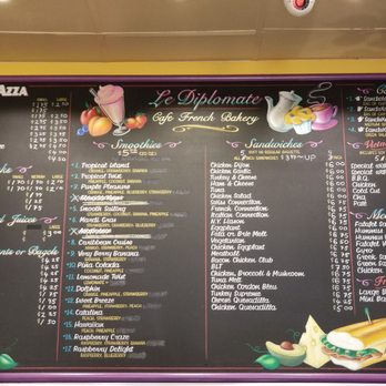 Le Diplomate Cafe - menu - Bakeries Near Me - Irvine, California