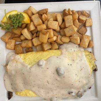 Biscuits And Gravy - Country Omelette - Salad Near Me - Clawson, Michigan