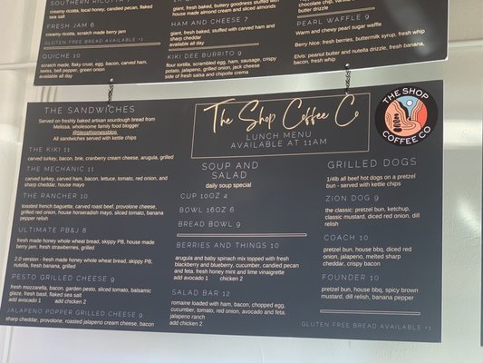 Menu photo 4 The Shop Coffee Co Orderville, UT Menu photo 4 The Shop Coffee Co Orderville, UT
