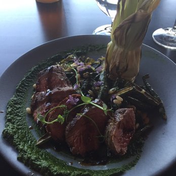 Che Ah Chi - Petite buffalo filet with succotash. Beautiful dish. - New American Near Me - Sedona, Arizona