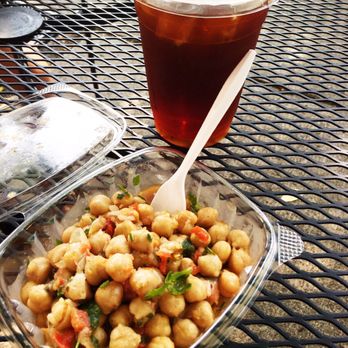 Tazza D'oro - Chickpea salad and cold brew al fresco. - Coffee & Tea Near Me - Pittsburgh, Pennsylvania Tazza D'oro - Chickpea salad and cold brew al fresco. - Coffee & Tea Near Me - Pittsburgh, Pennsylvania