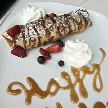 Broken Yolk Cafe - Delicious Nutella crepe! - Breakfast & Brunch Near Me - Santee, California