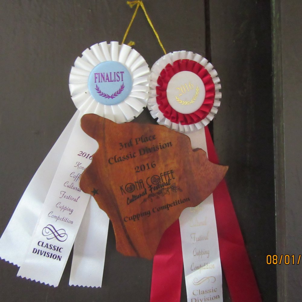 Rooster Farms - 3rd place 2016 Coffee cupping competition. - Farms Near Me - Captain Cook, Hawaii Rooster Farms - 3rd place 2016 Coffee cupping competition. - Farms Near Me - Captain Cook, Hawaii