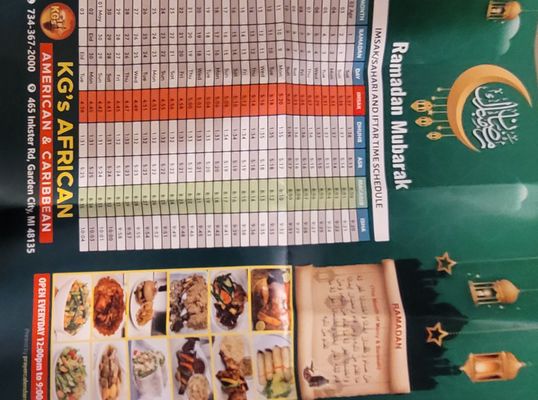 KG’s African - American & Caribbean by null