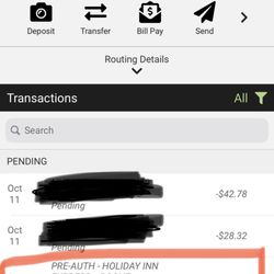 Holiday Inn Express Boone - Original charge upon checking in.