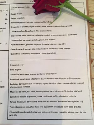 Menu photo 4 Lola 45 Saint-Sauveur, QC Menu photo 4 Lola 45 Saint-Sauveur, QC