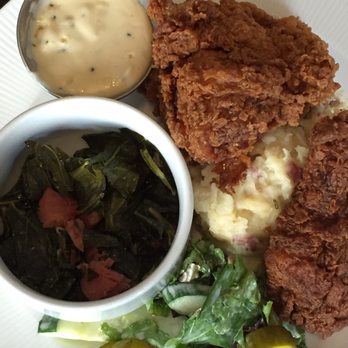 Bubba - Fried chicken, mashed potato, and collards green - Southern Near Me - Des Moines, Iowa