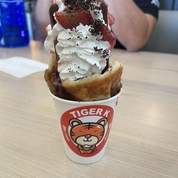 Tiger K CupBob - Strawberry ice cream ho dduk - Korean Near Me - Duluth, Georgia Tiger K CupBob - Strawberry ice cream ho dduk - Korean Near Me - Duluth, Georgia