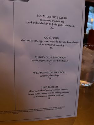 Menu photo 8 Cafe Boulud Palm Beach, FL