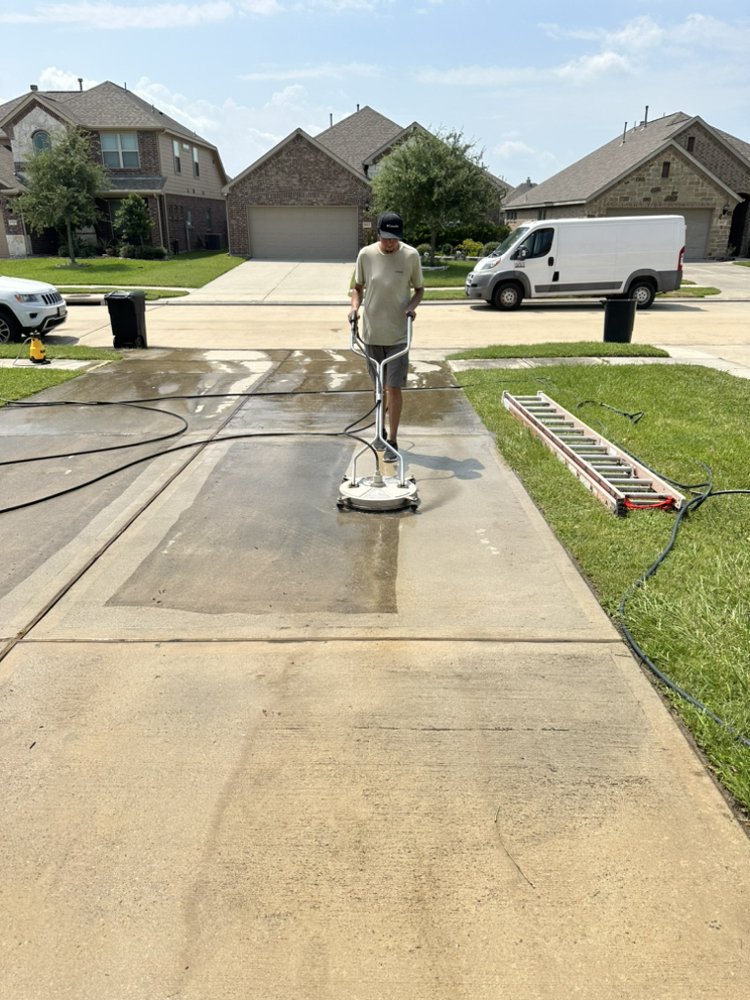 Slide of V & A Pressure Washing Pros