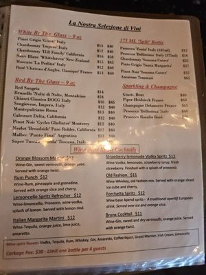 Menu photo 1 La Forchetta Stuart, FL