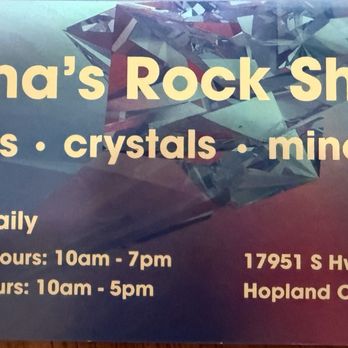 Rock Shop - Hobby Shops Near Me - Hopland, California Rock Shop - Hobby Shops Near Me - Hopland, California