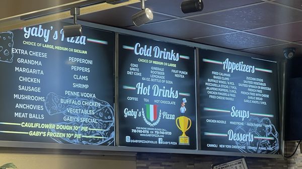 Menu photo 3 Gaby's Pizza Hollis, NY