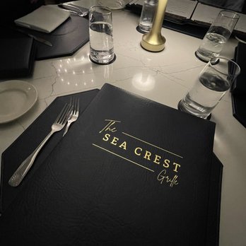 The Sea Crest Grille - Table setup - New American Near Me - Spring Lake, New Jersey The Sea Crest Grille - Table setup - New American Near Me - Spring Lake, New Jersey