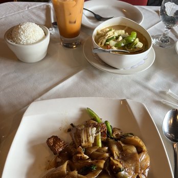Ricky's Thai - 60. Pad See Eue and 48. (YELLOW CURRY) Gang Karee - Thai Near Me - Skillman, New Jersey