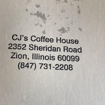 CJ's Coffee House - Donut box - Coffee & Tea Near Me - Zion, Illinois